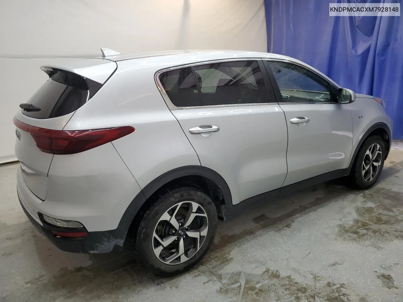 2021 Kia Sportage Lx VIN: KNDPMCACXM7928148 Lot: 79722744