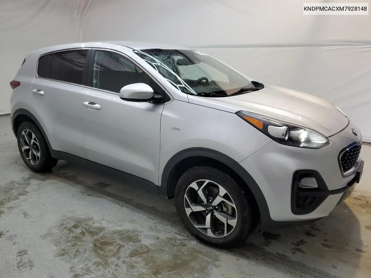 2021 Kia Sportage Lx VIN: KNDPMCACXM7928148 Lot: 79722744