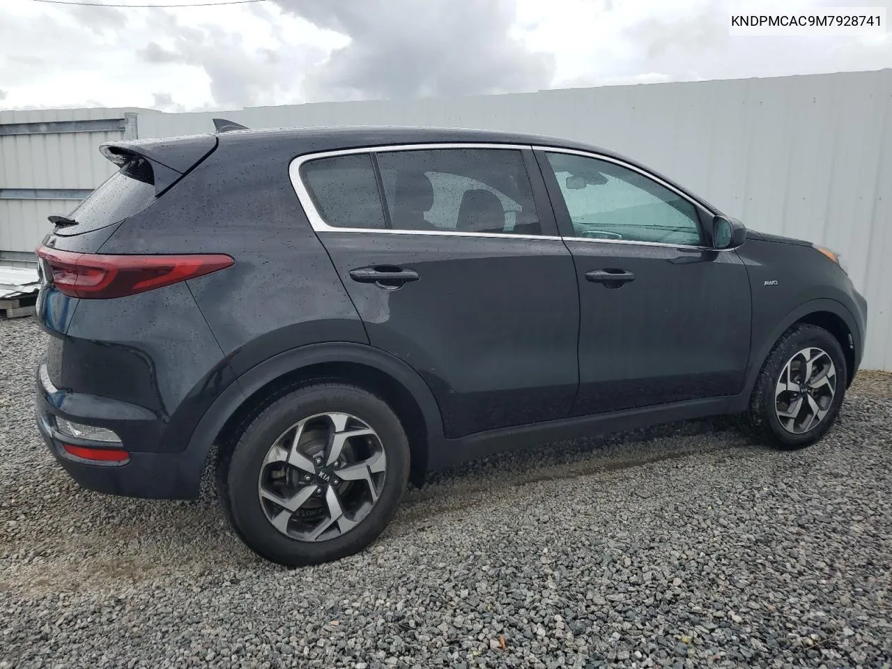 2021 Kia Sportage Lx VIN: KNDPMCAC9M7928741 Lot: 79920094