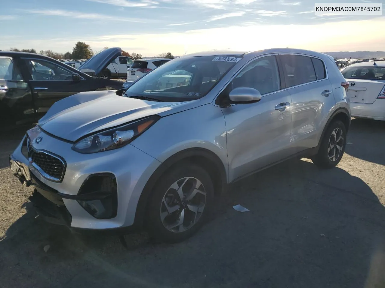 2021 Kia Sportage Lx VIN: KNDPM3AC0M7845702 Lot: 79930294