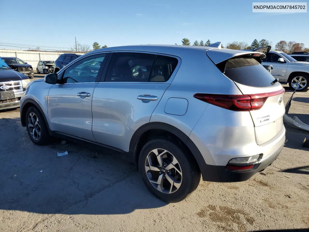 2021 Kia Sportage Lx VIN: KNDPM3AC0M7845702 Lot: 79930294