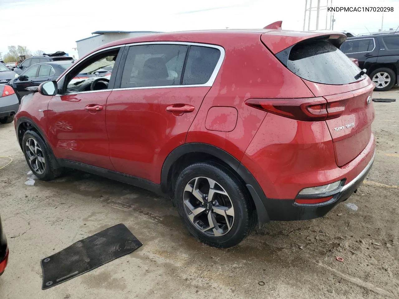 2022 Kia Sportage Lx VIN: KNDPMCAC1N7020298 Lot: 51113254