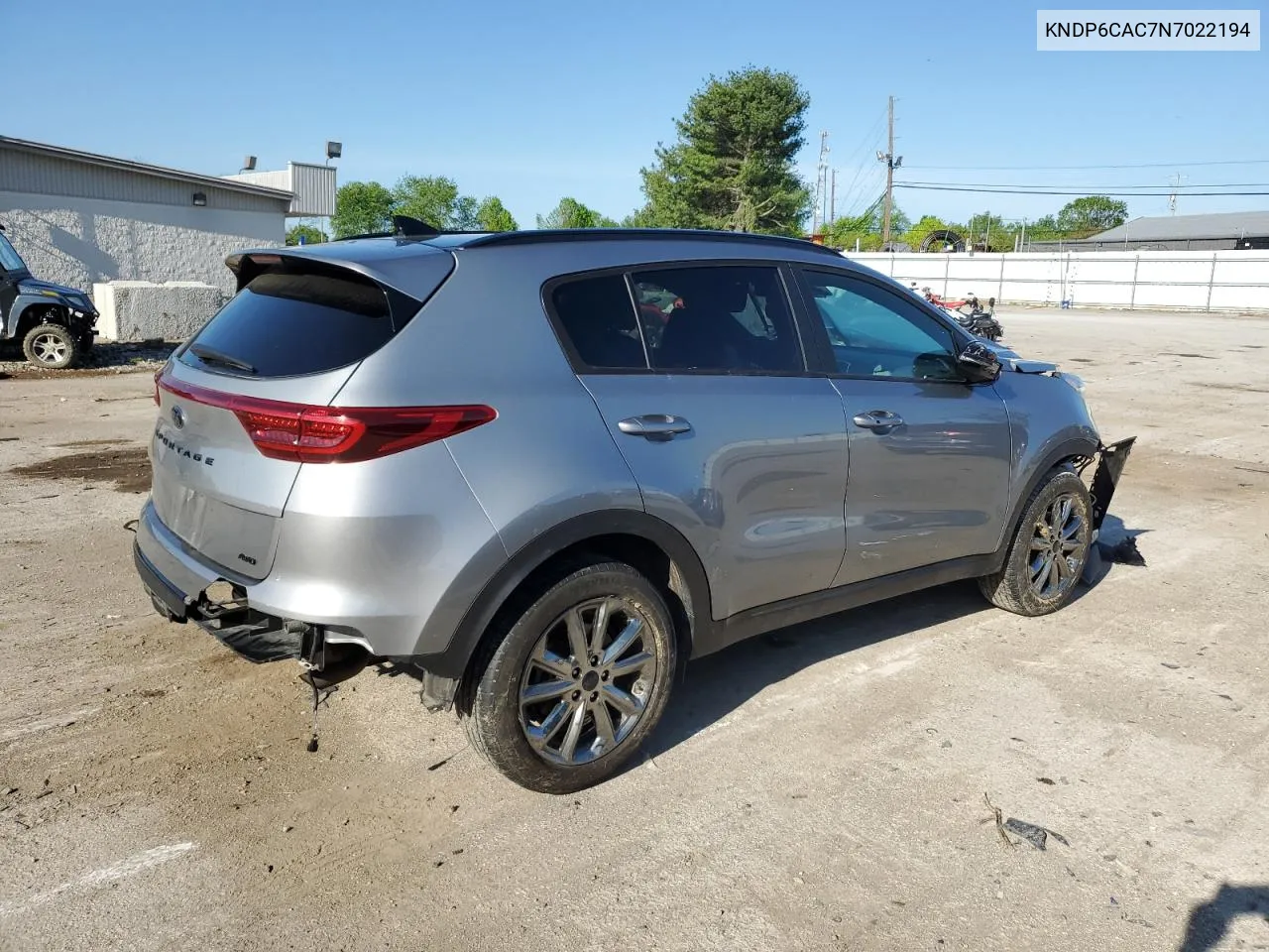 2022 Kia Sportage S VIN: KNDP6CAC7N7022194 Lot: 52634764