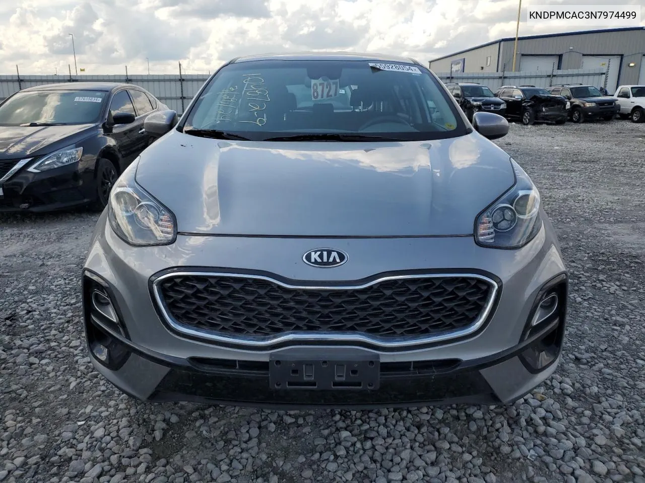 2022 Kia Sportage Lx VIN: KNDPMCAC3N7974499 Lot: 55928054