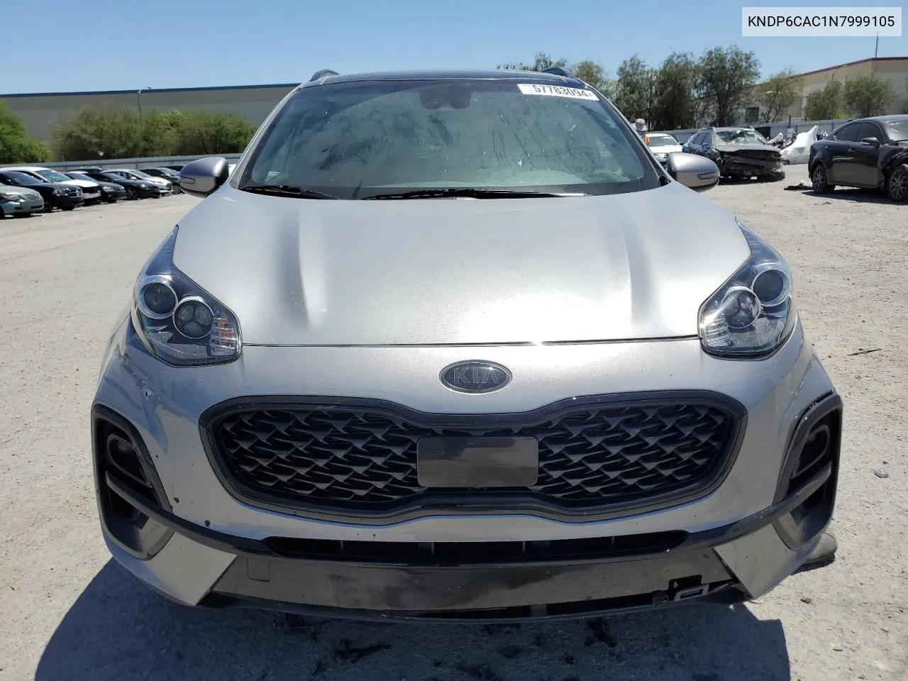 2022 Kia Sportage S VIN: KNDP6CAC1N7999105 Lot: 57783094