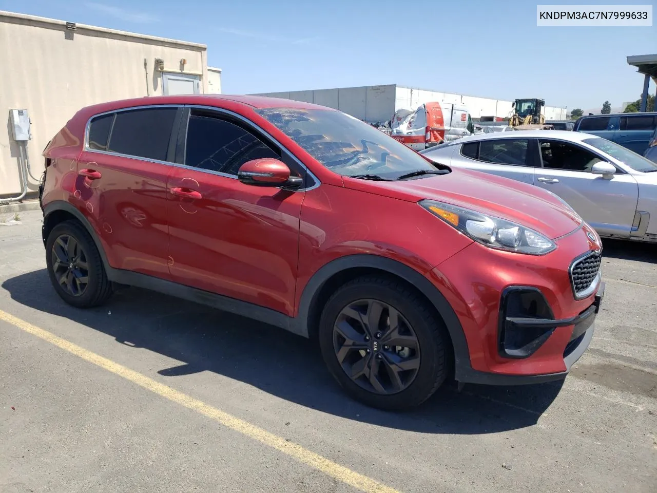 2022 Kia Sportage Lx VIN: KNDPM3AC7N7999633 Lot: 58956514