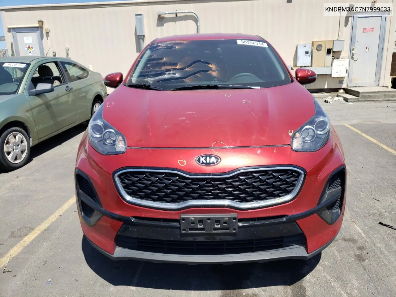 KNDPM3AC7N7999633 2022 Kia Sportage Lx