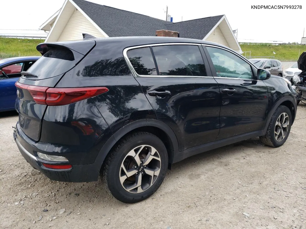 2022 Kia Sportage Lx VIN: KNDPMCAC5N7993278 Lot: 60497804