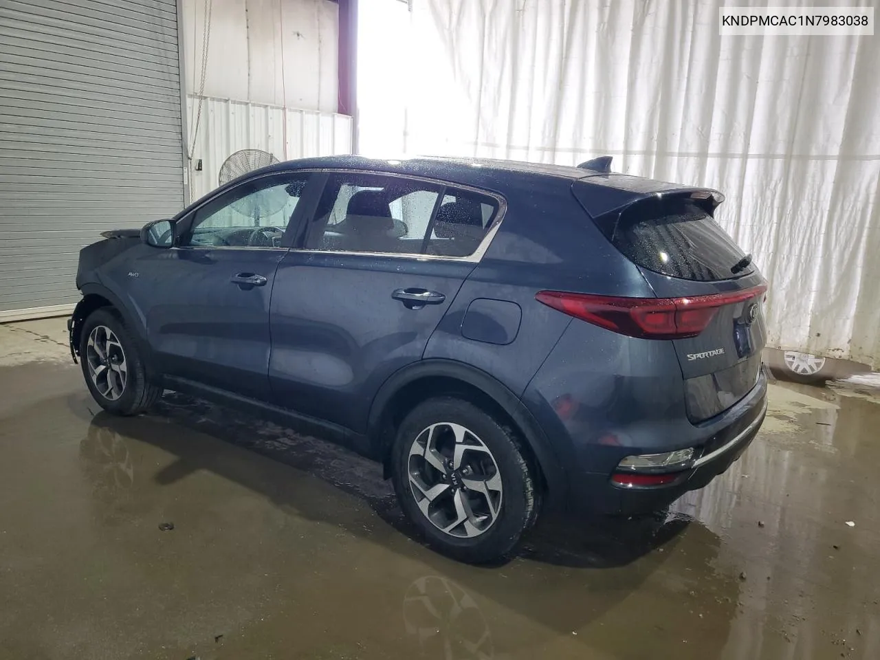 2022 Kia Sportage Lx VIN: KNDPMCAC1N7983038 Lot: 62029084