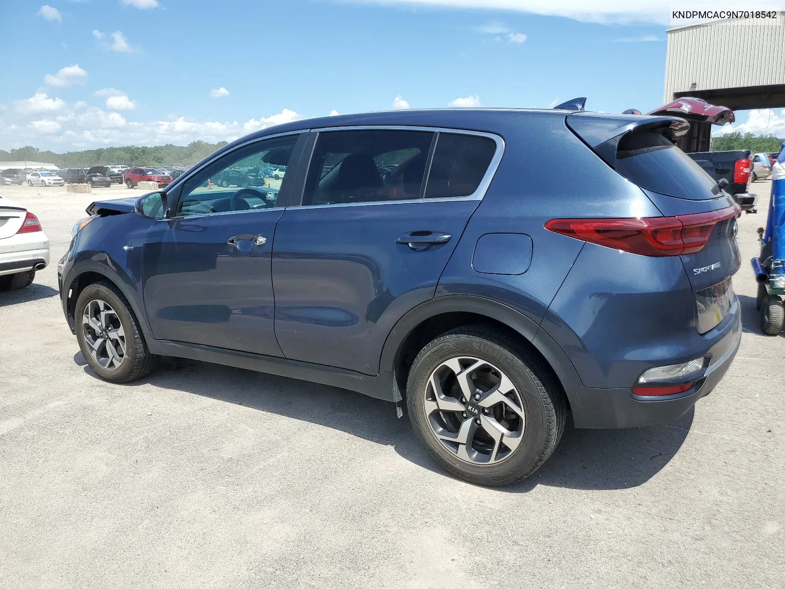 2022 Kia Sportage Lx VIN: KNDPMCAC9N7018542 Lot: 62284374