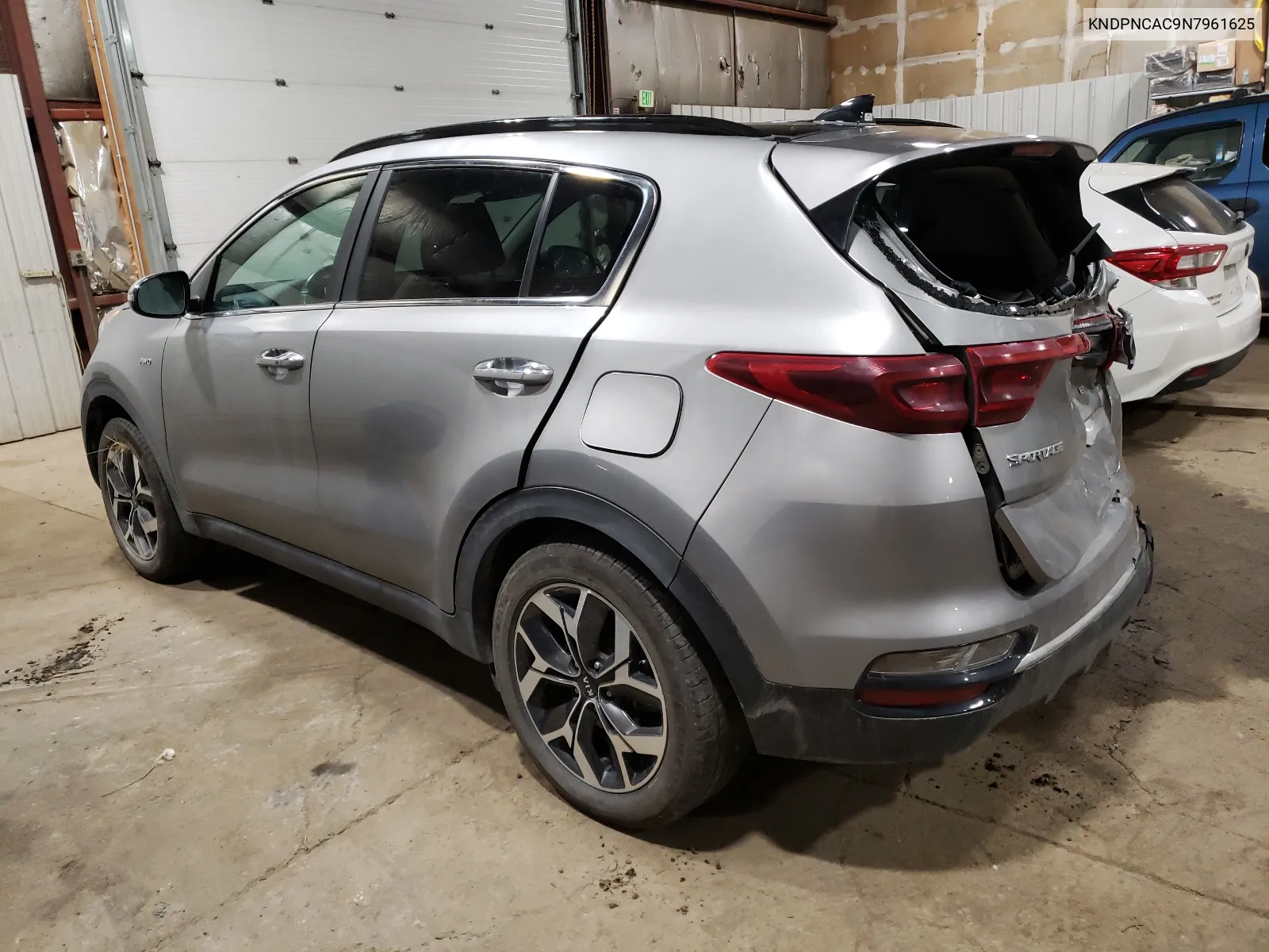 2022 Kia Sportage Ex VIN: KNDPNCAC9N7961625 Lot: 62324214