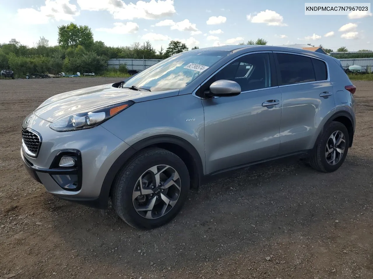 2022 Kia Sportage Lx VIN: KNDPMCAC7N7967023 Lot: 62796574