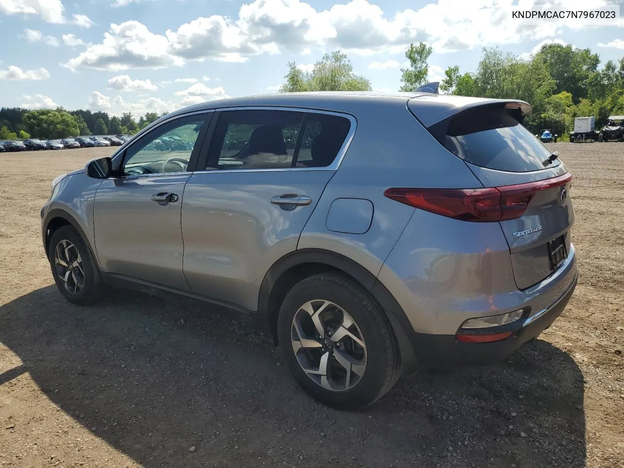 2022 Kia Sportage Lx VIN: KNDPMCAC7N7967023 Lot: 62796574