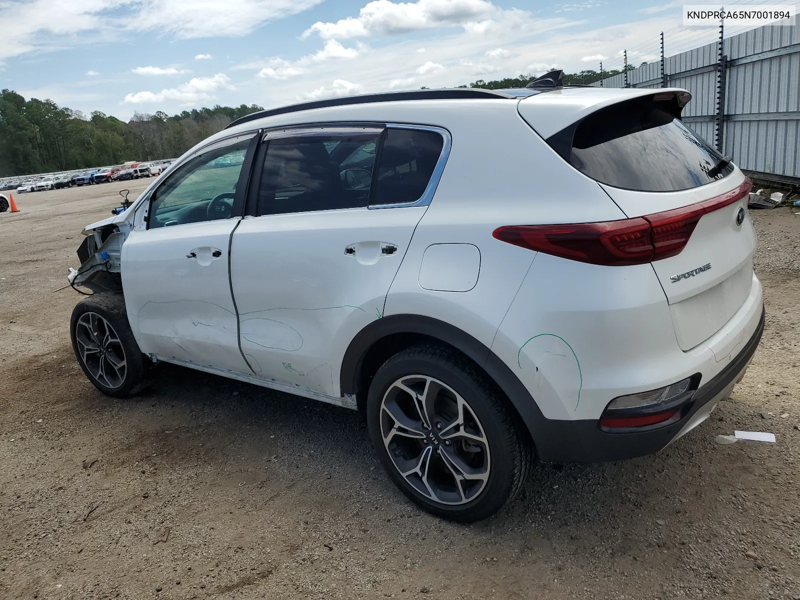 2022 Kia Sportage Sx VIN: KNDPRCA65N7001894 Lot: 62855244