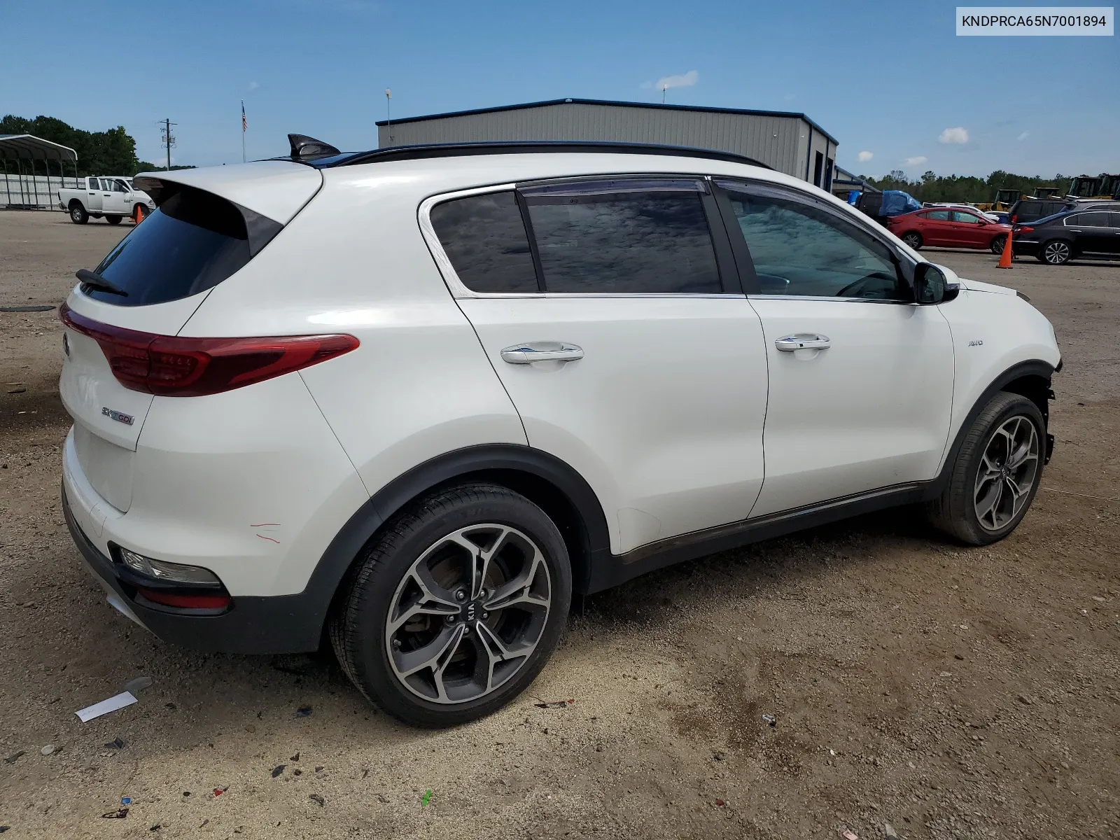 2022 Kia Sportage Sx VIN: KNDPRCA65N7001894 Lot: 62855244