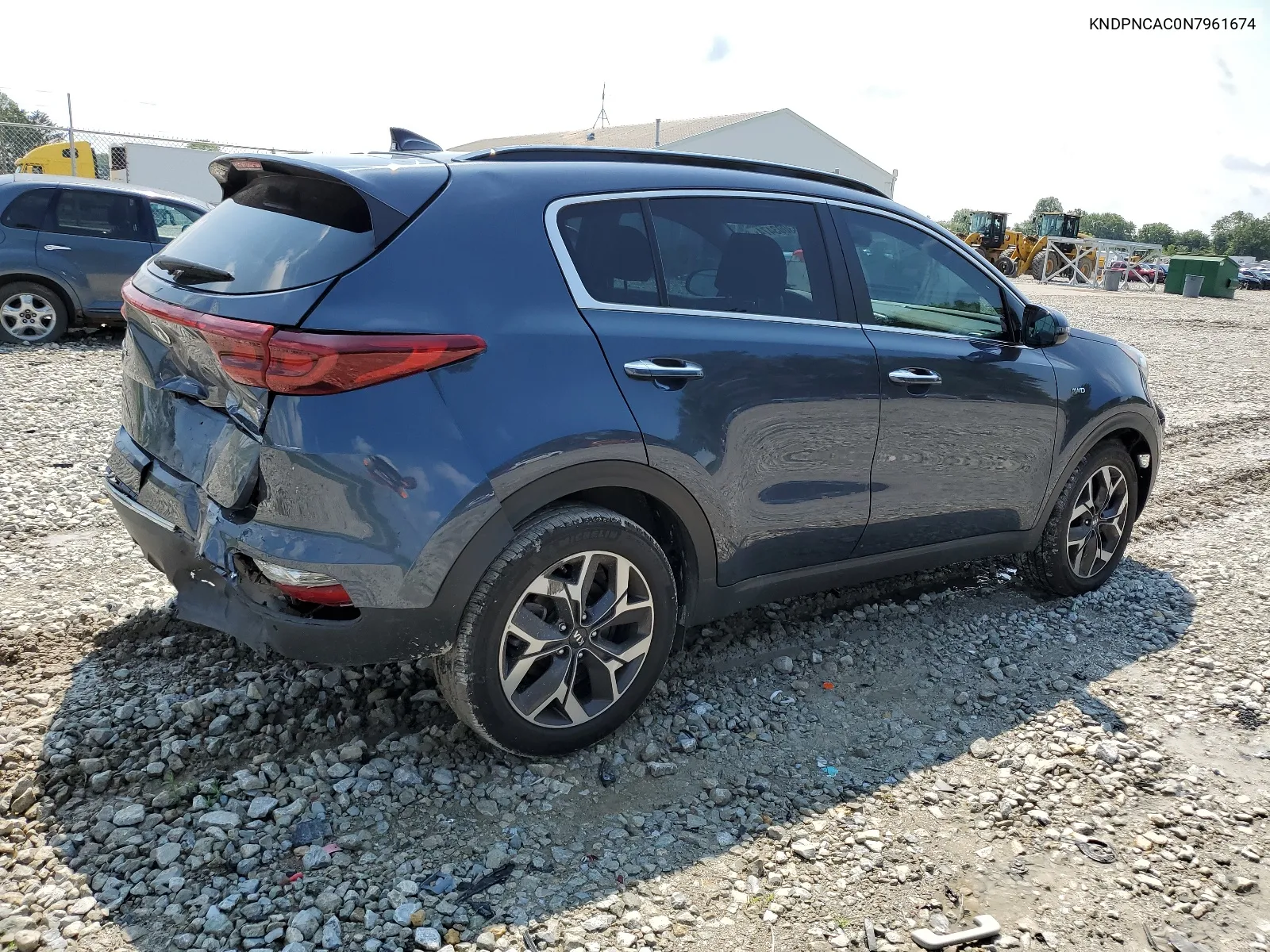 2022 Kia Sportage Ex VIN: KNDPNCAC0N7961674 Lot: 63003474