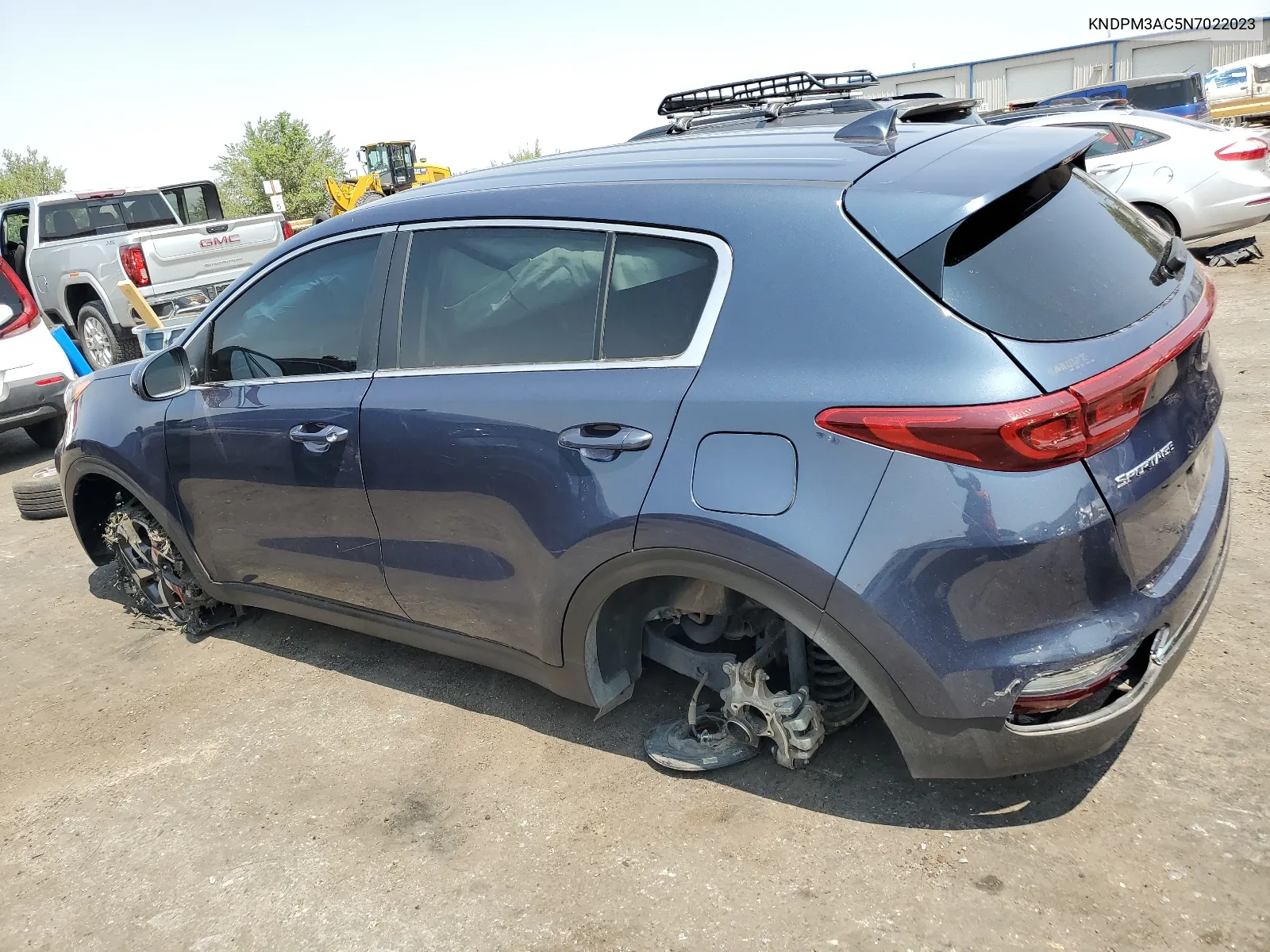 2022 Kia Sportage Lx VIN: KNDPM3AC5N7022023 Lot: 63045714