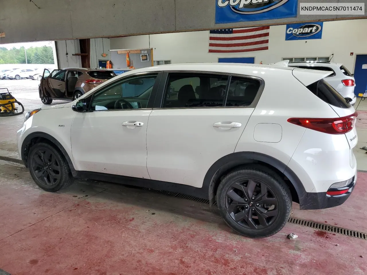 2022 Kia Sportage Lx VIN: KNDPMCAC5N7011474 Lot: 63397744