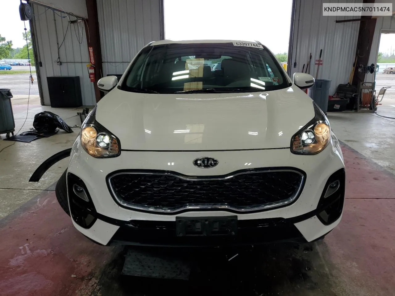 2022 Kia Sportage Lx VIN: KNDPMCAC5N7011474 Lot: 63397744