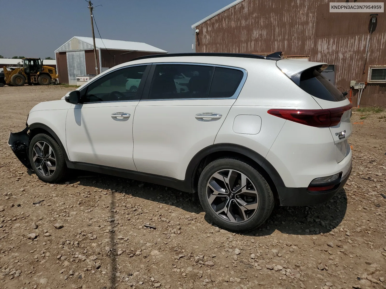 2022 Kia Sportage Ex VIN: KNDPN3AC3N7954959 Lot: 64658614