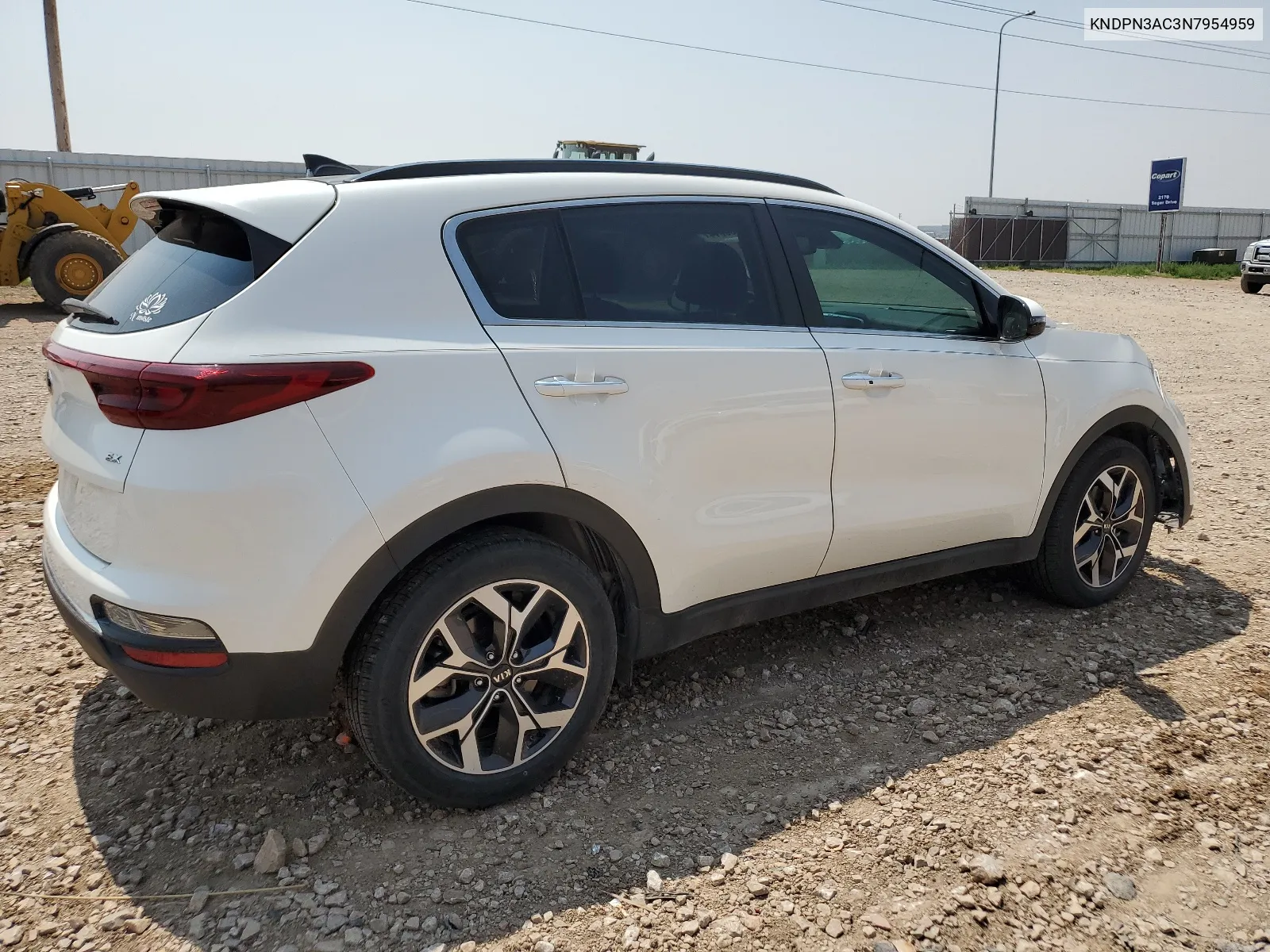 2022 Kia Sportage Ex VIN: KNDPN3AC3N7954959 Lot: 64658614