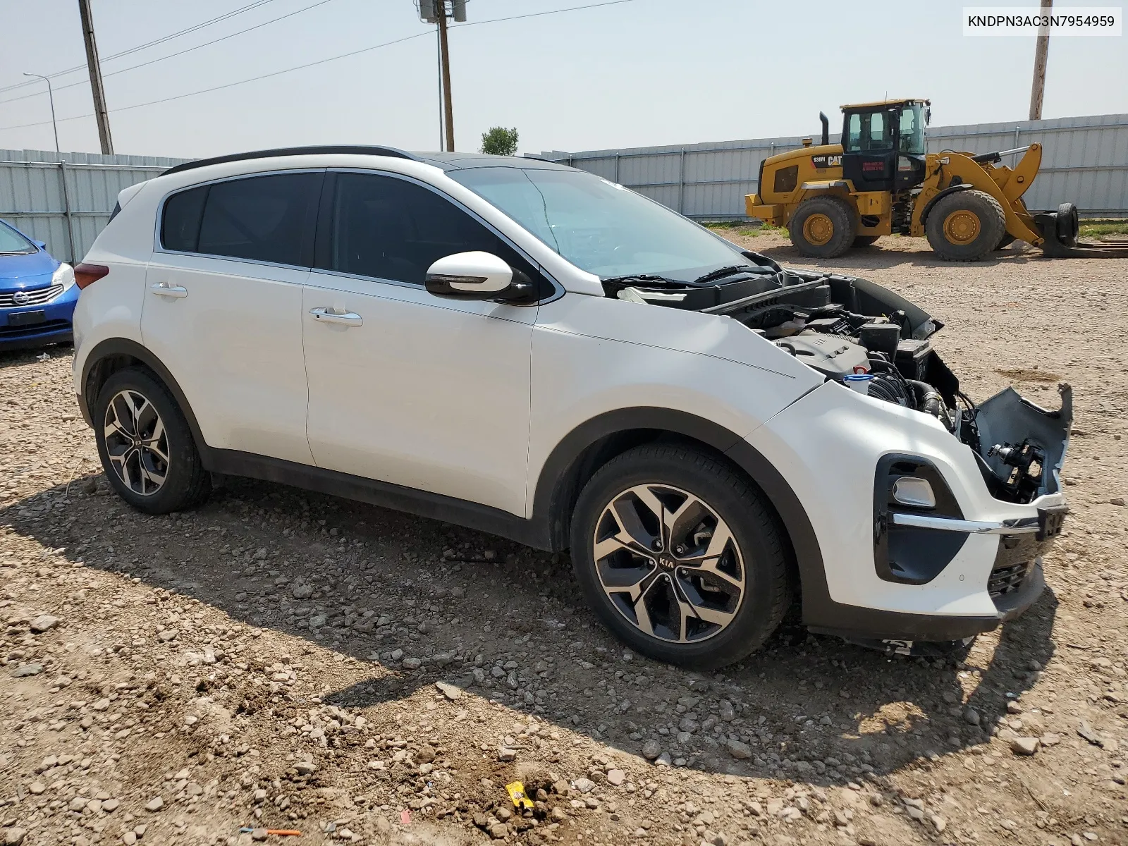 2022 Kia Sportage Ex VIN: KNDPN3AC3N7954959 Lot: 64658614