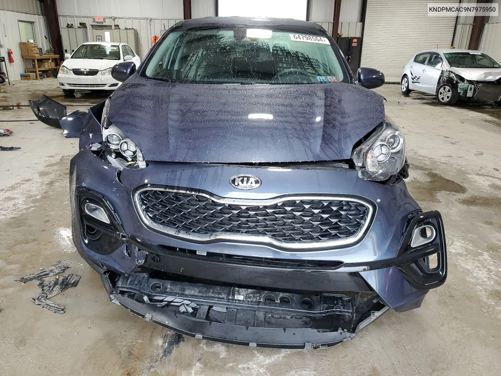 2022 Kia Sportage Lx VIN: KNDPMCAC9N7975950 Lot: 64798564