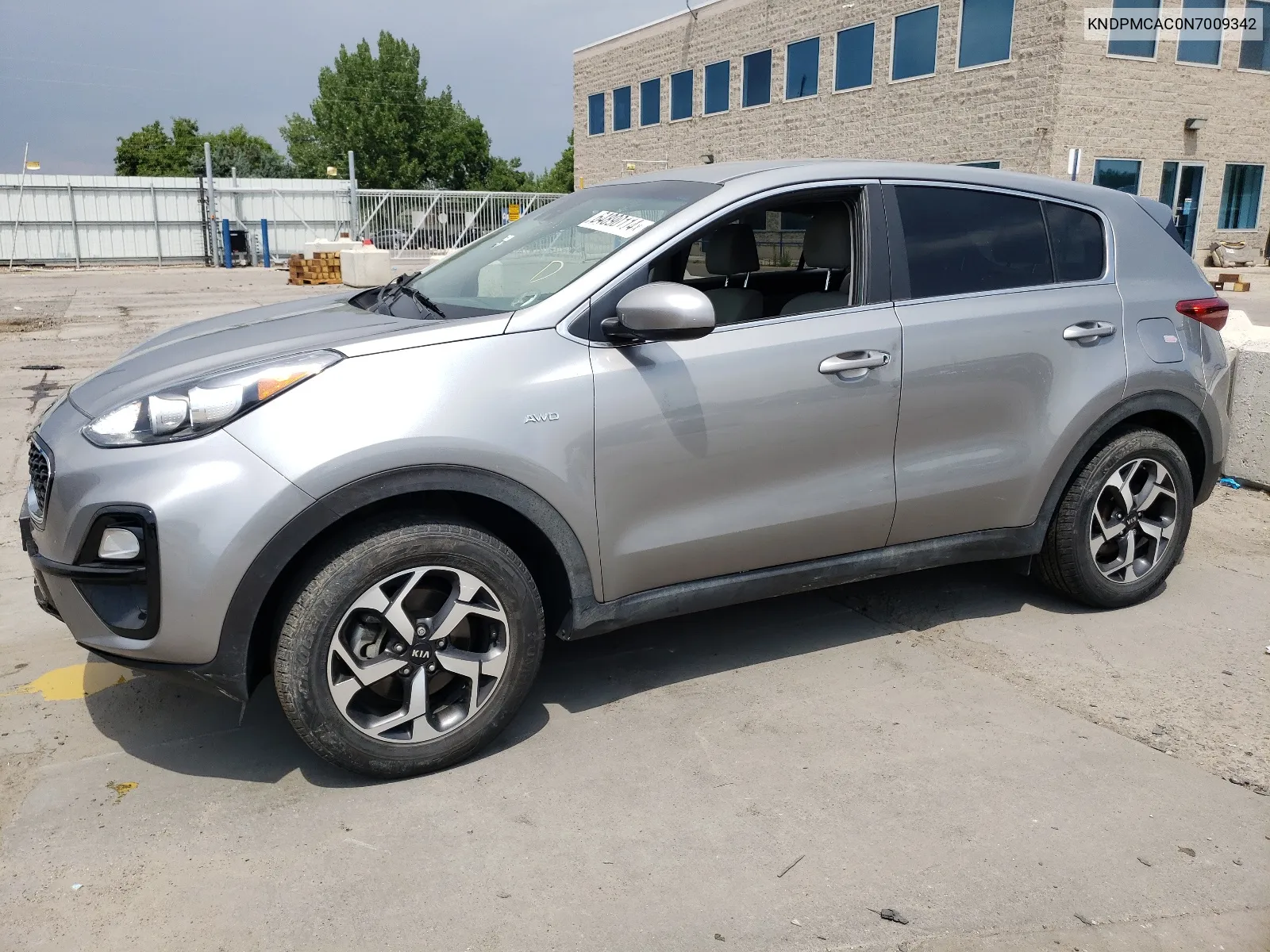 2022 Kia Sportage Lx VIN: KNDPMCAC0N7009342 Lot: 64890114