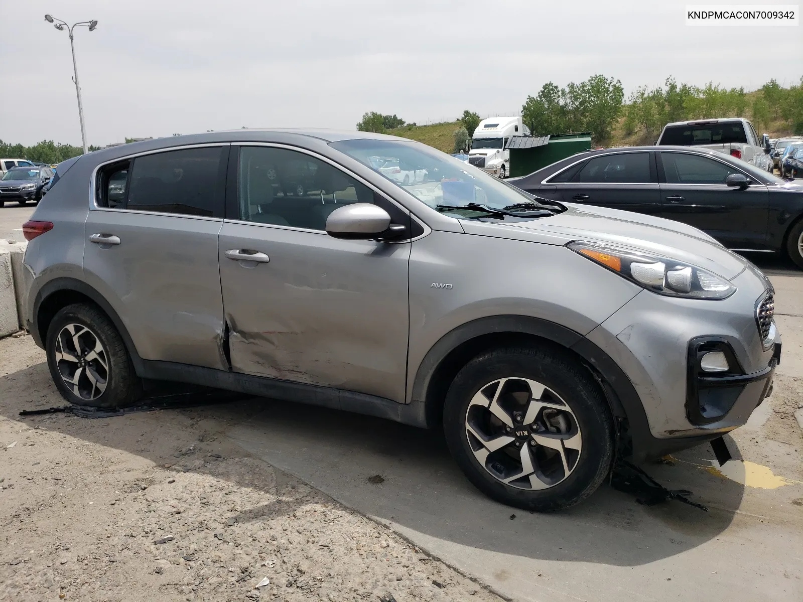 2022 Kia Sportage Lx VIN: KNDPMCAC0N7009342 Lot: 64890114