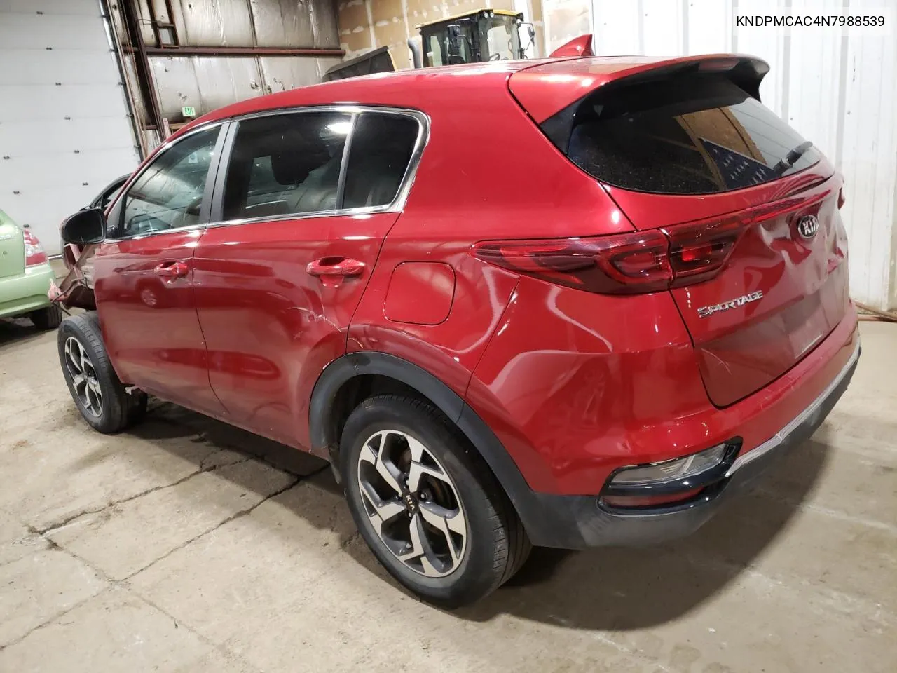 2022 Kia Sportage Lx VIN: KNDPMCAC4N7988539 Lot: 65385444