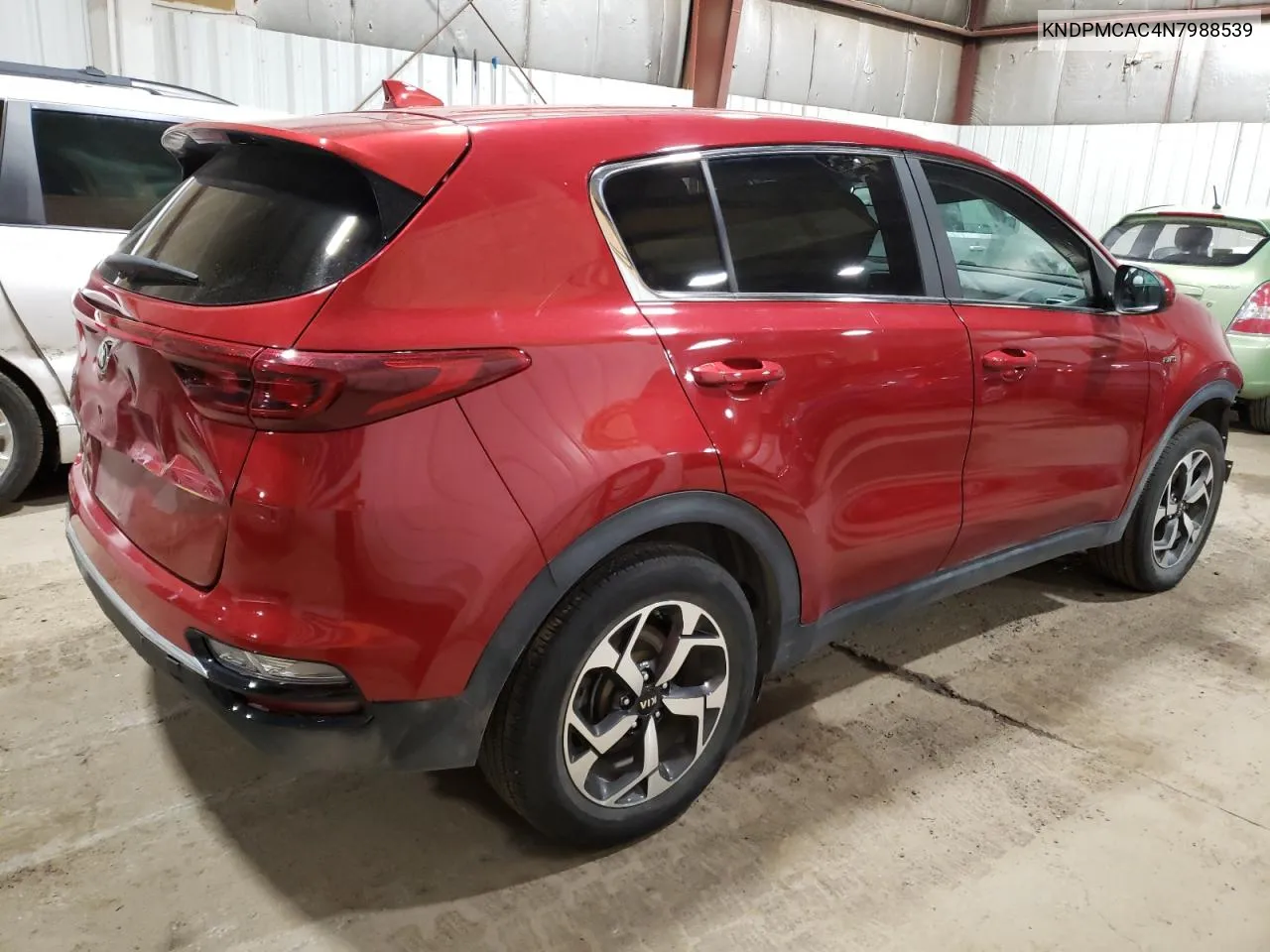 2022 Kia Sportage Lx VIN: KNDPMCAC4N7988539 Lot: 65385444