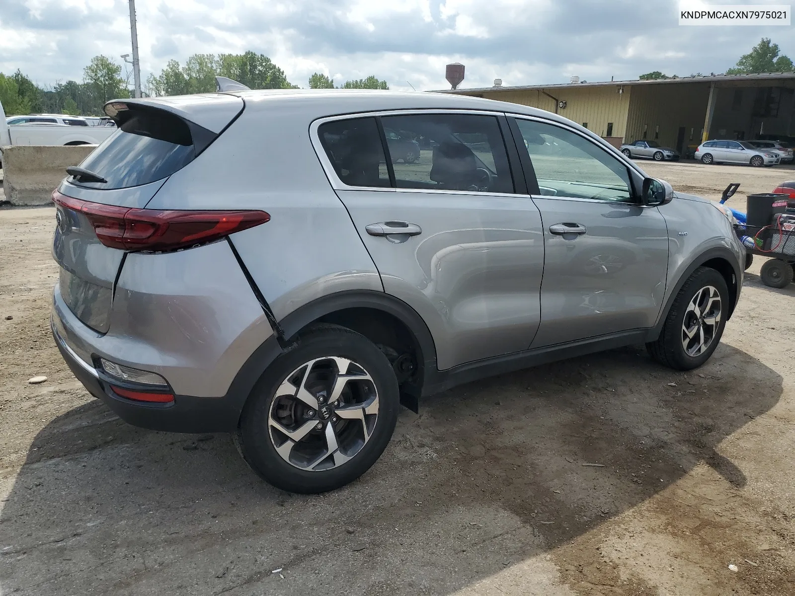 2022 Kia Sportage Lx VIN: KNDPMCACXN7975021 Lot: 65629634