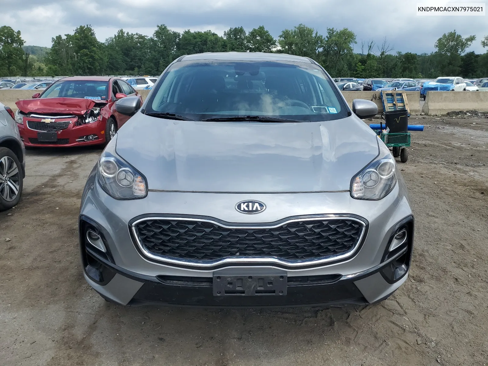 2022 Kia Sportage Lx VIN: KNDPMCACXN7975021 Lot: 65629634