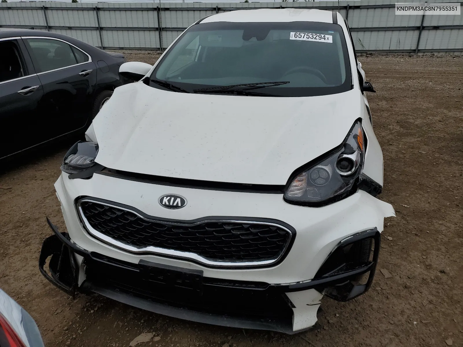 2022 Kia Sportage Lx VIN: KNDPM3AC8N7955351 Lot: 65753294