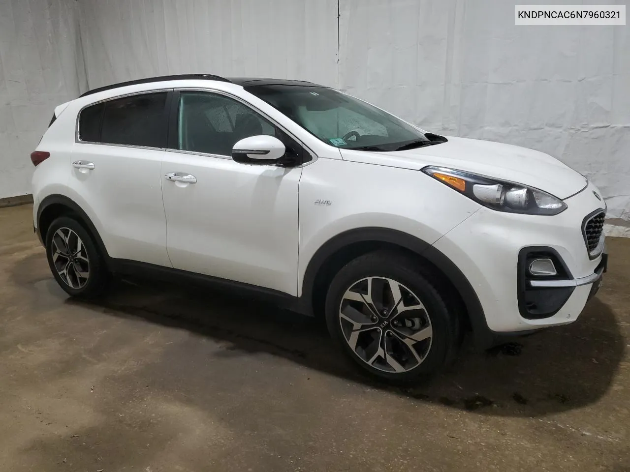 KNDPNCAC6N7960321 2022 Kia Sportage Ex