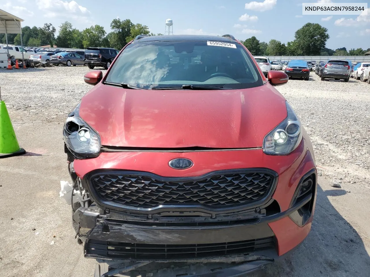 2022 Kia Sportage S VIN: KNDP63AC8N7958244 Lot: 65952054