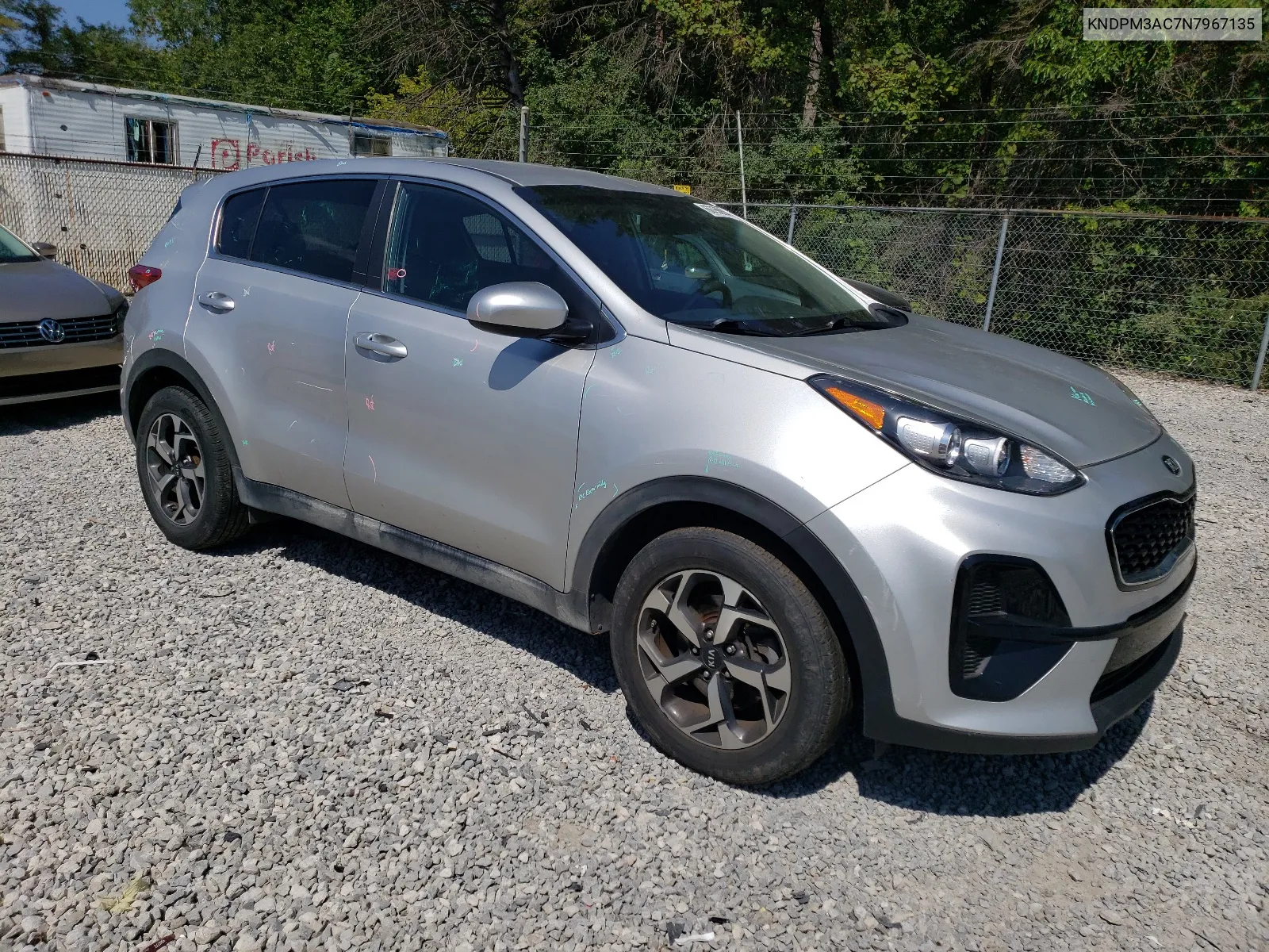 2022 Kia Sportage Lx VIN: KNDPM3AC7N7967135 Lot: 66156974