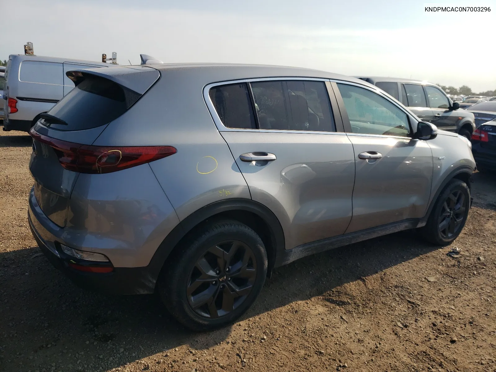 2022 Kia Sportage Lx VIN: KNDPMCAC0N7003296 Lot: 66372394