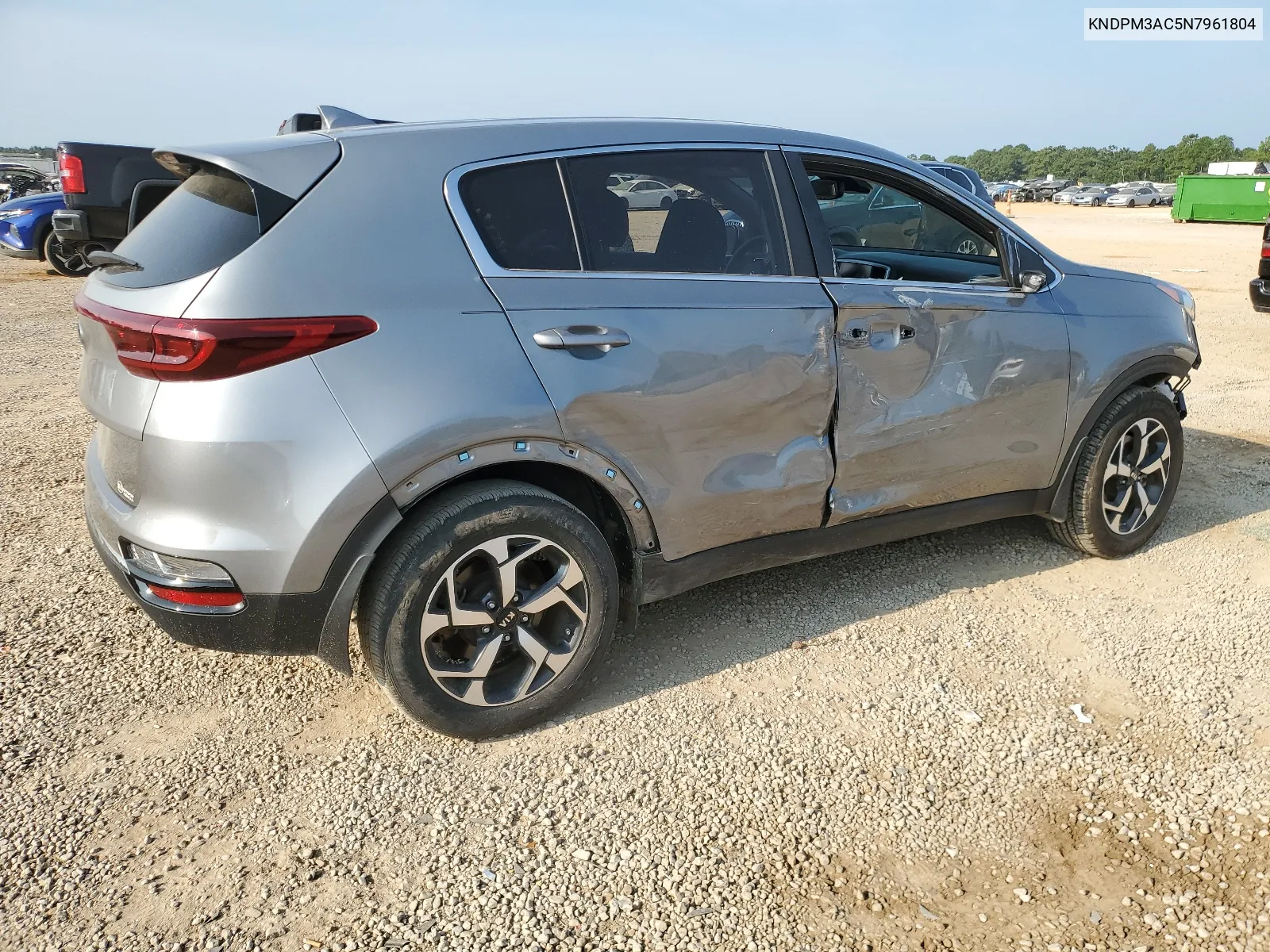 2022 Kia Sportage Lx VIN: KNDPM3AC5N7961804 Lot: 66554094