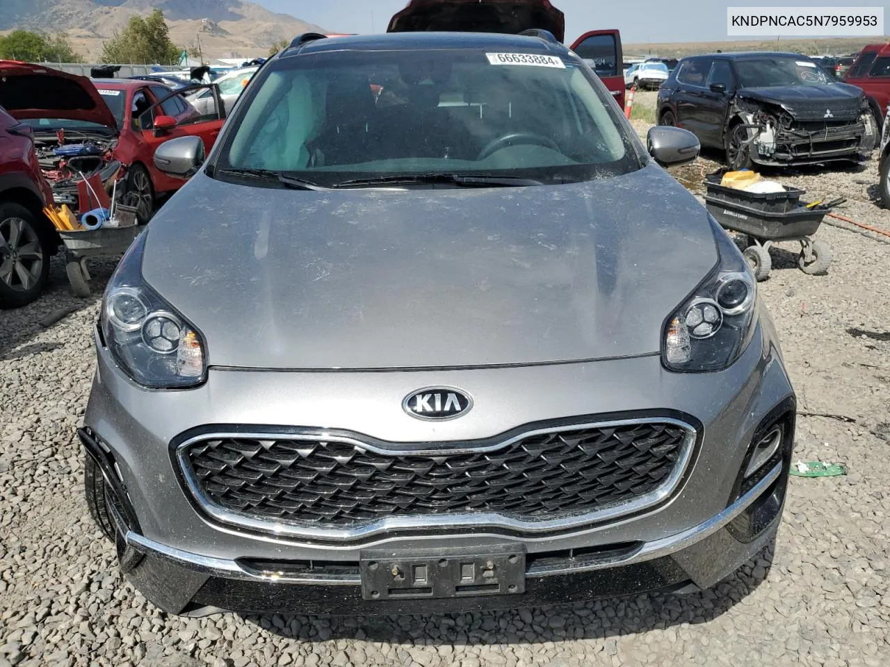 2022 Kia Sportage Ex VIN: KNDPNCAC5N7959953 Lot: 66633884