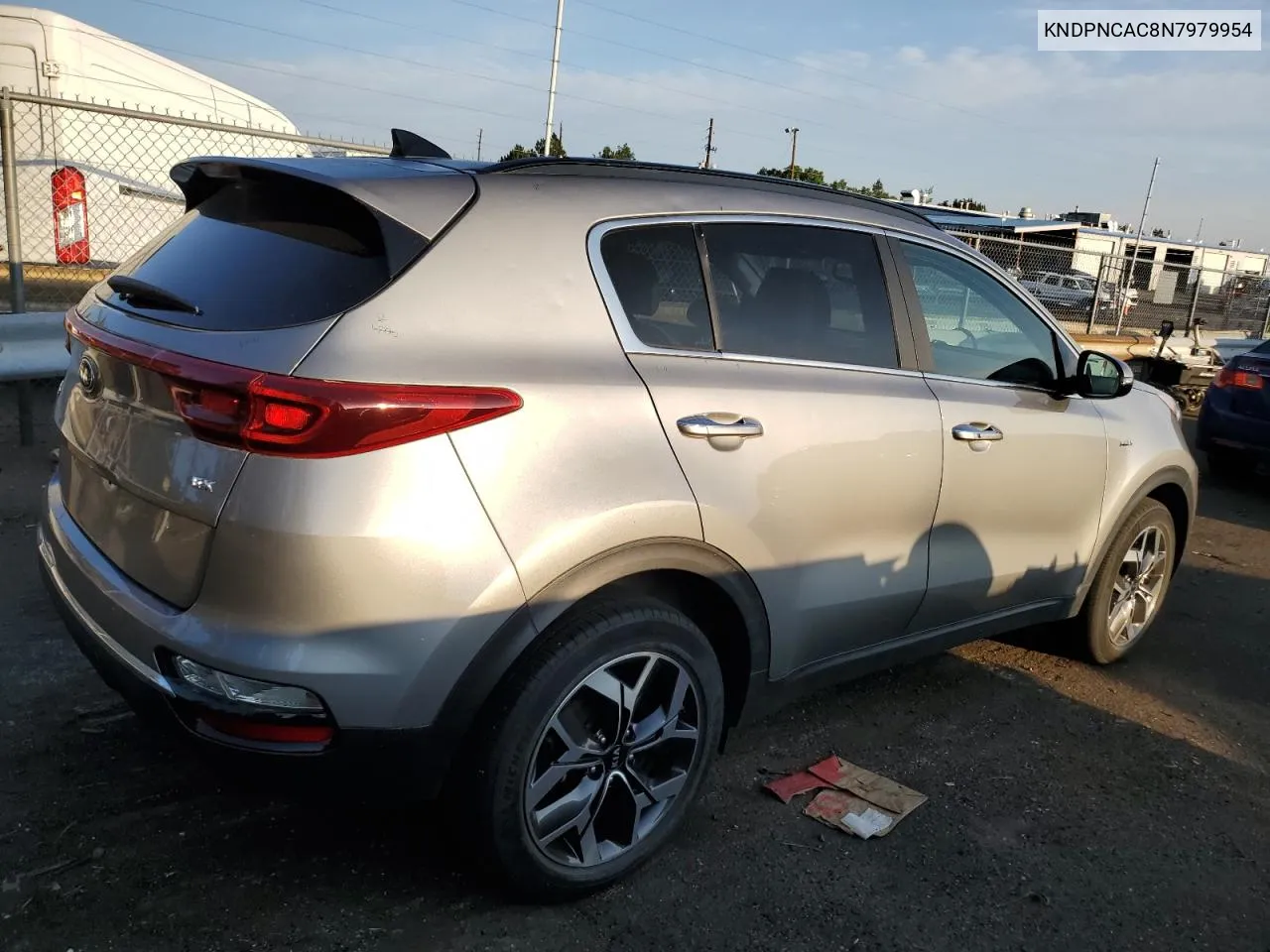 KNDPNCAC8N7979954 2022 Kia Sportage Ex