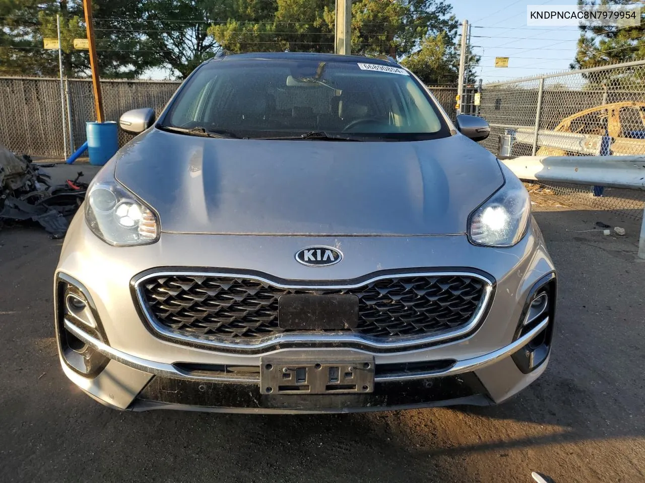 KNDPNCAC8N7979954 2022 Kia Sportage Ex