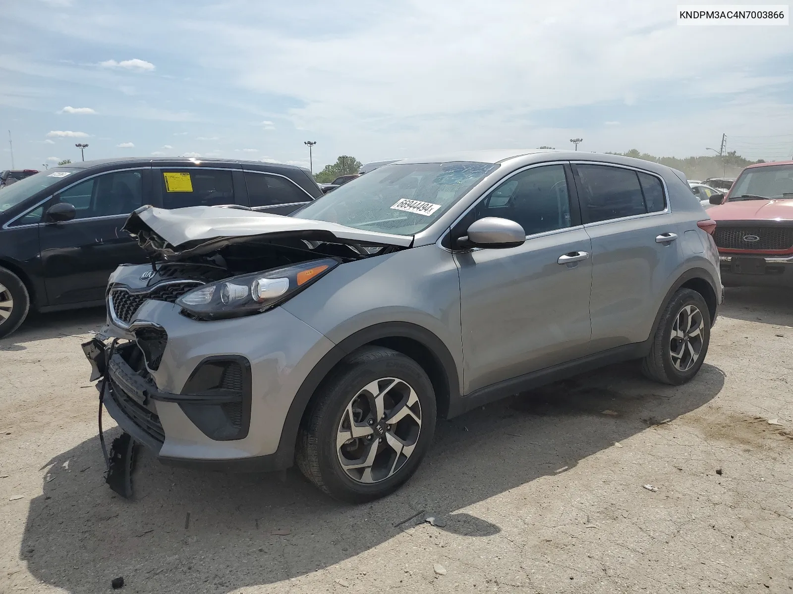 2022 Kia Sportage Lx VIN: KNDPM3AC4N7003866 Lot: 66944494