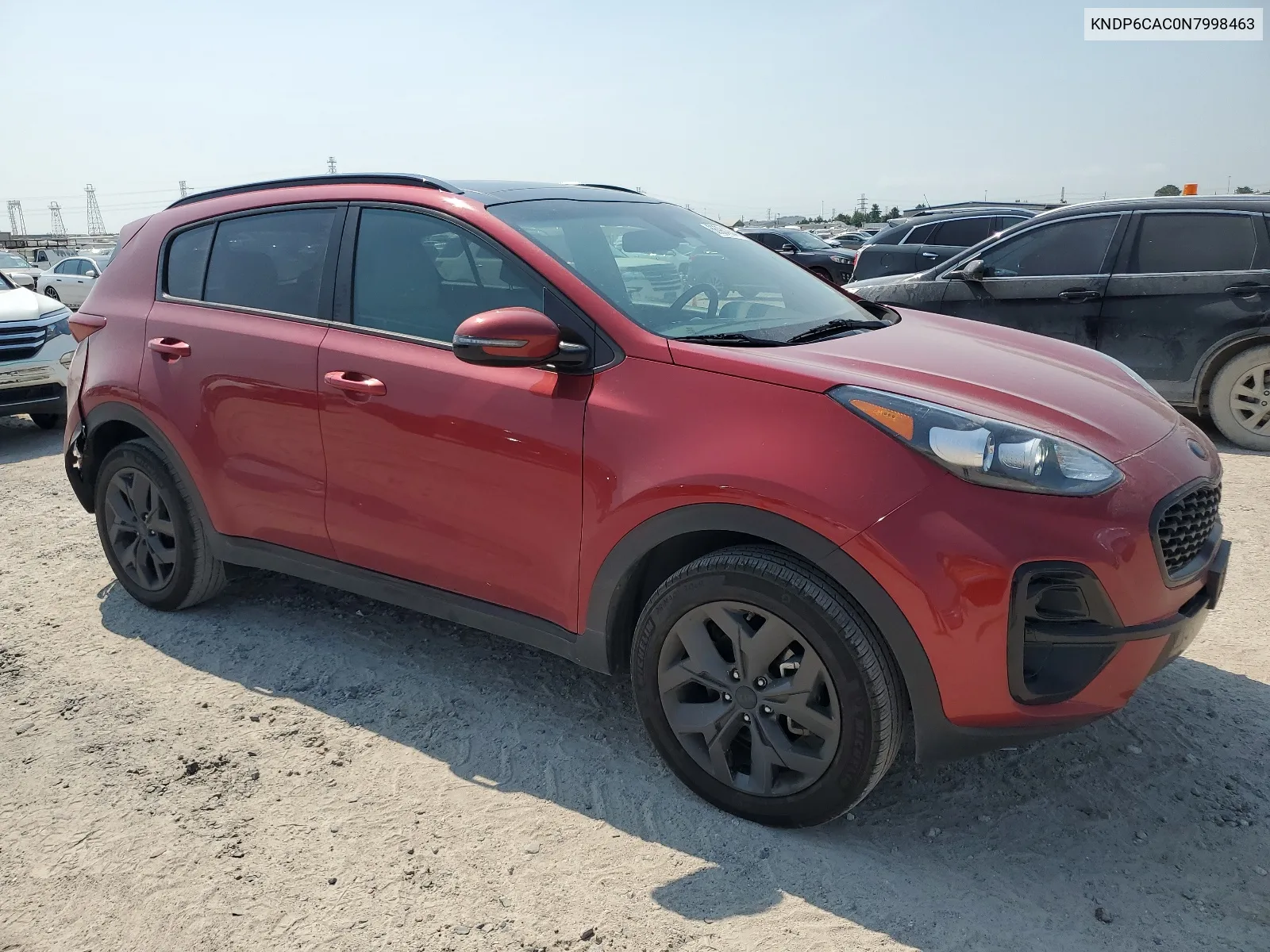 2022 Kia Sportage S VIN: KNDP6CAC0N7998463 Lot: 66984354