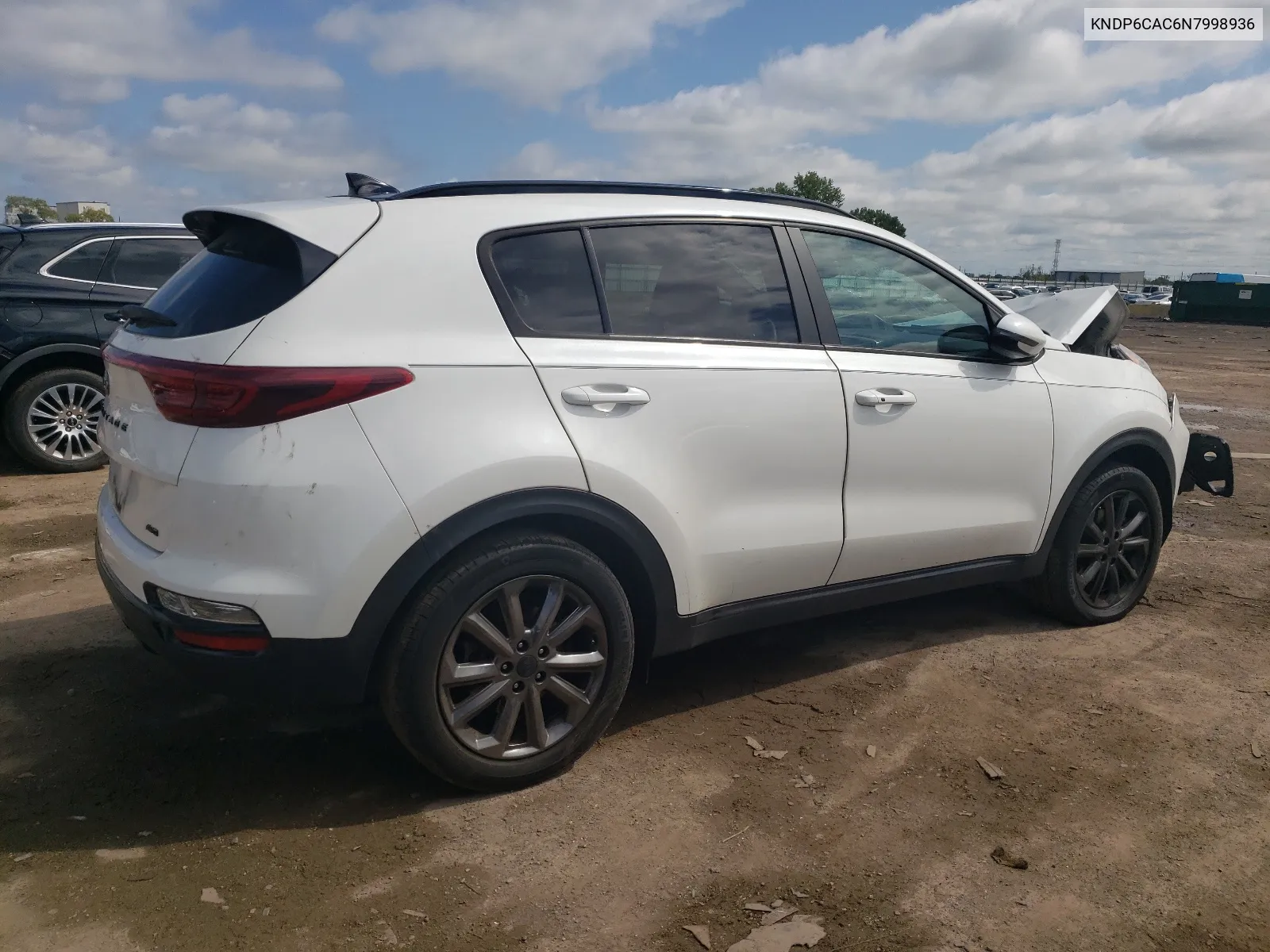 2022 Kia Sportage S VIN: KNDP6CAC6N7998936 Lot: 67549744