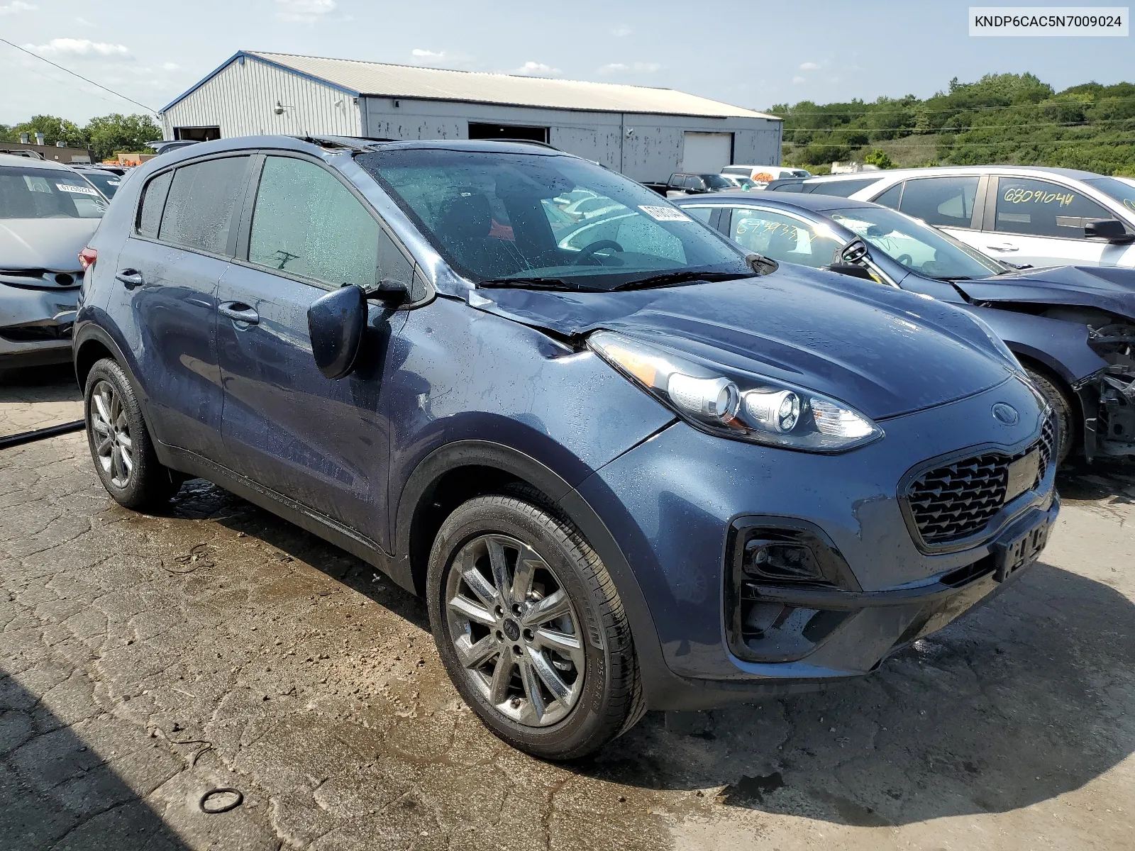 2022 Kia Sportage S VIN: KNDP6CAC5N7009024 Lot: 67681344