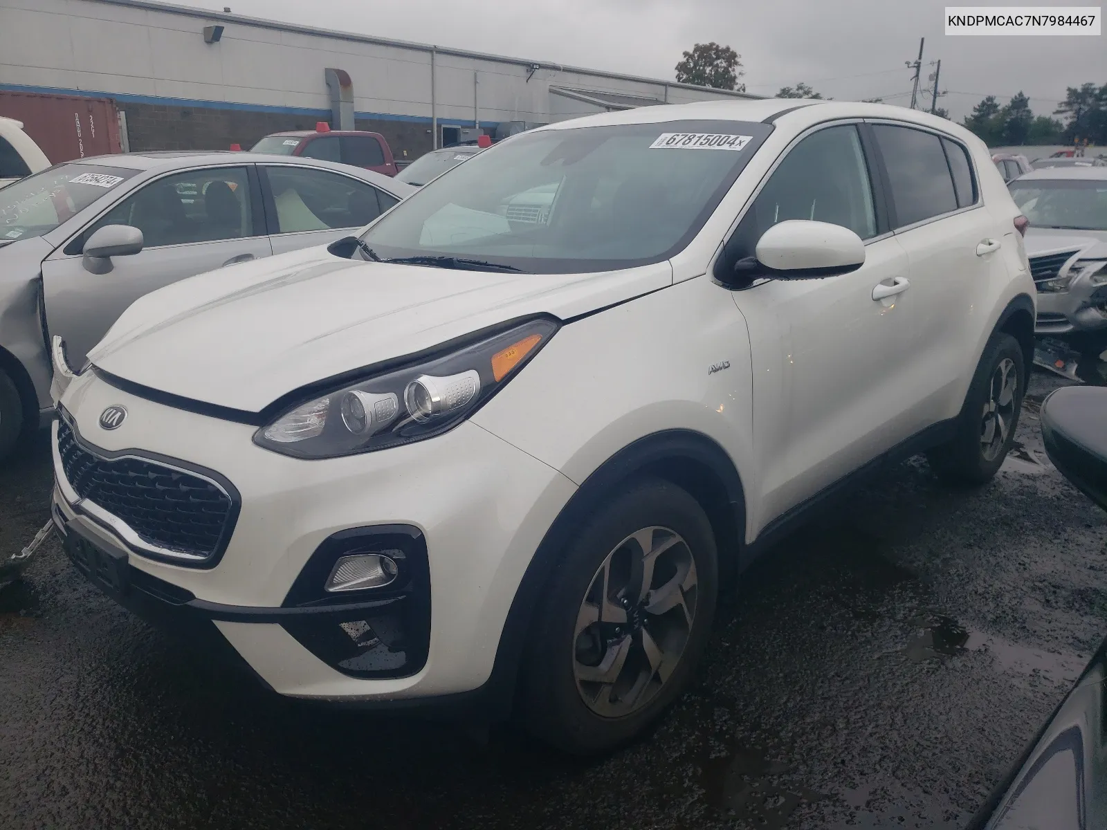 2022 Kia Sportage Lx VIN: KNDPMCAC7N7984467 Lot: 67815004