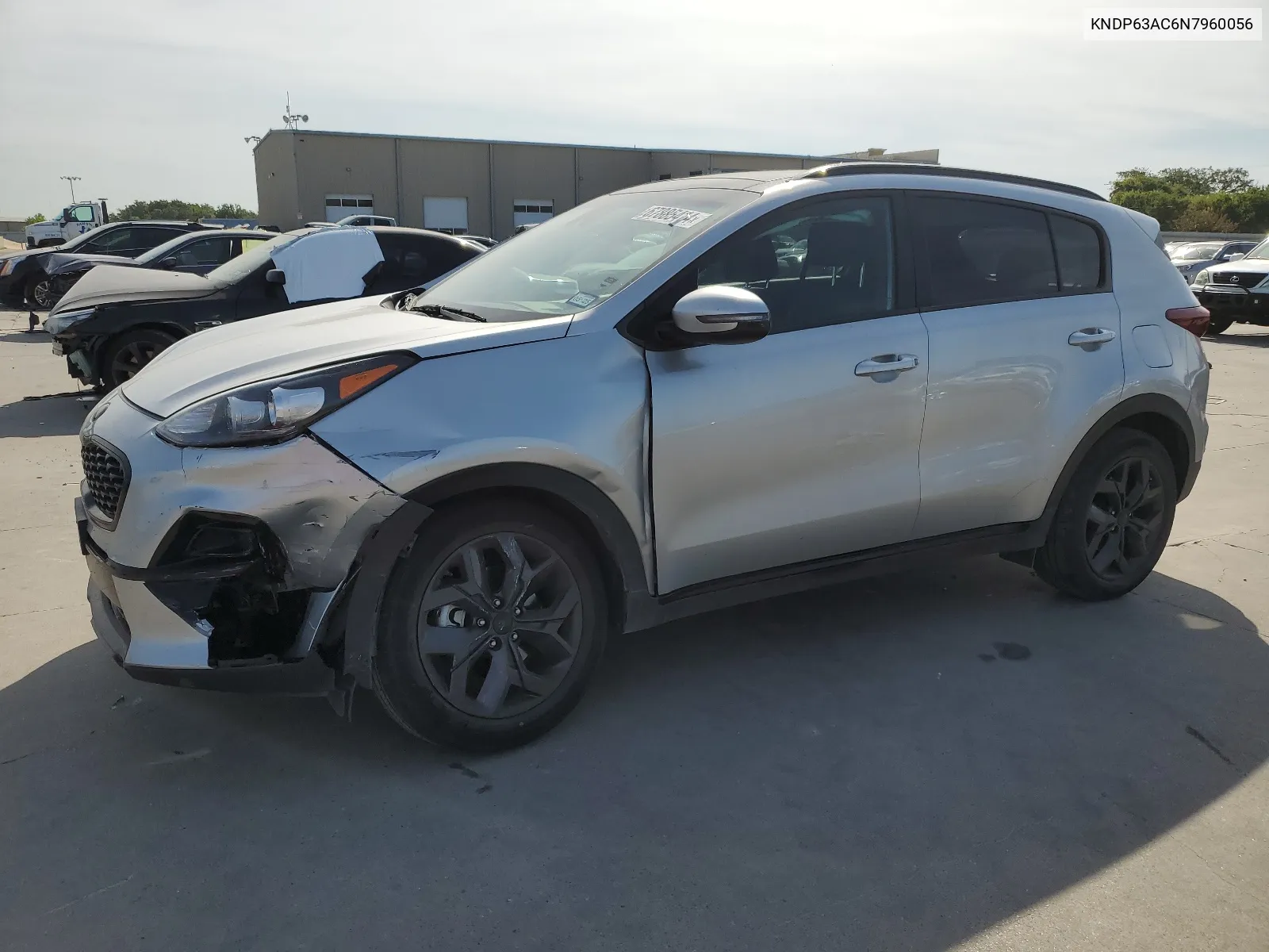 2022 Kia Sportage S VIN: KNDP63AC6N7960056 Lot: 67885414