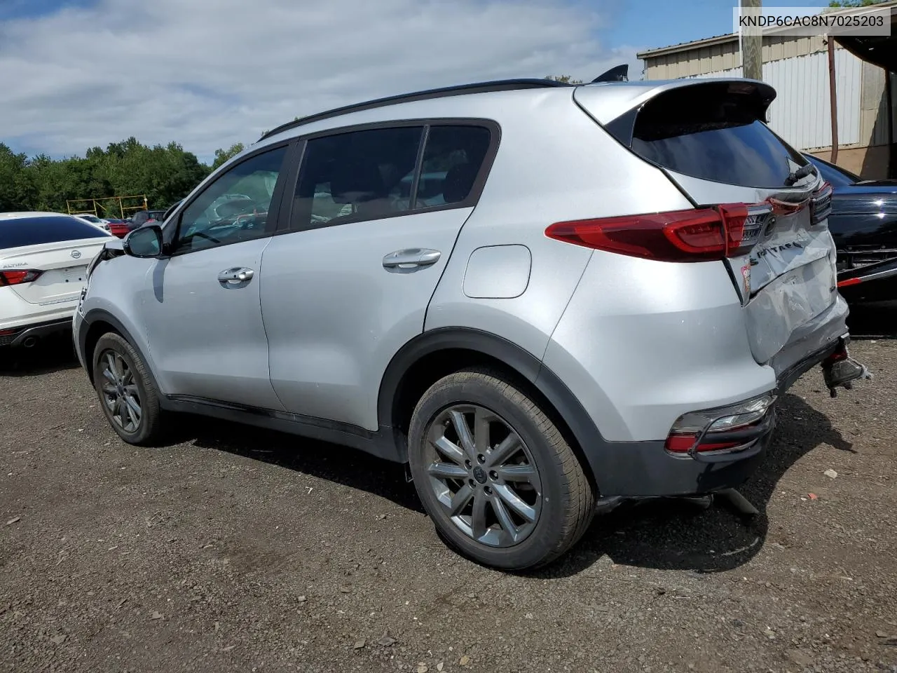 2022 Kia Sportage S VIN: KNDP6CAC8N7025203 Lot: 68067804