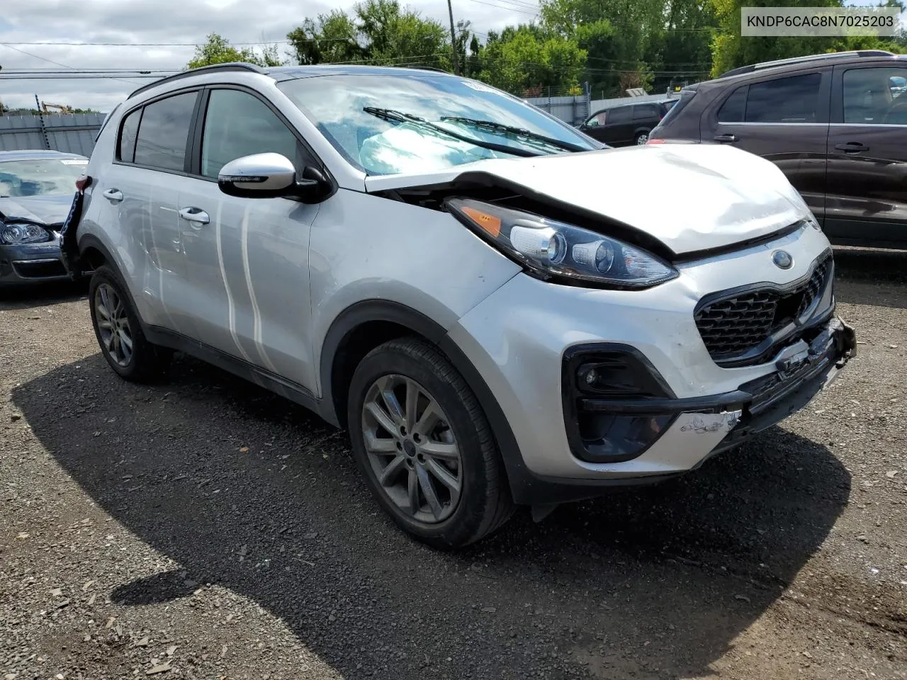 2022 Kia Sportage S VIN: KNDP6CAC8N7025203 Lot: 68067804